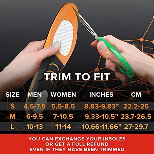 {New 2021} Sport Athletic Shoe Insoles Men Women - Ideal for Active Sports Walking Running Training Hiking Hockey - Extra Shock Absorption Inserts - Orthotic Comfort Insoles for Sneakers Running Shoes - 1626551415 788 New 2021 Sport Athletic Shoe Insoles Men Women Ideal
